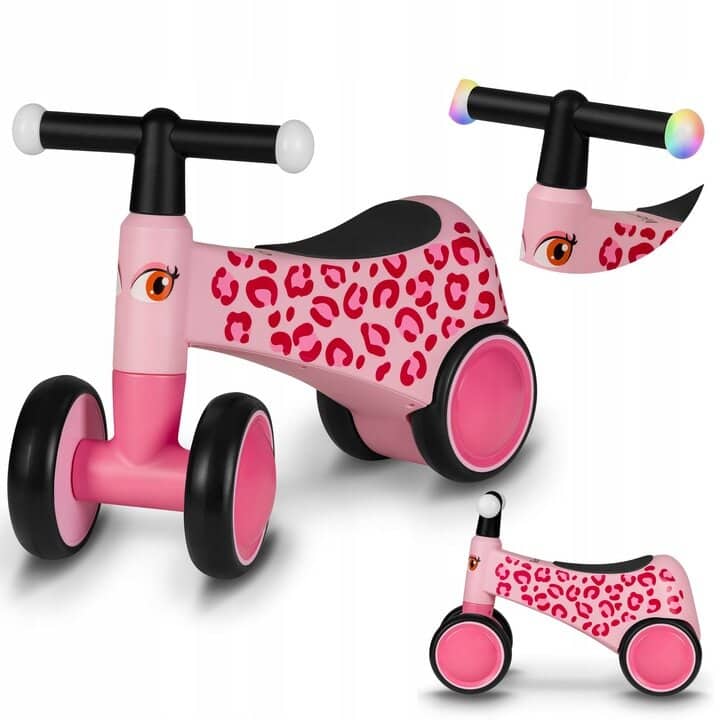 Lionelo Sammy Ποδήλατο Iσσοροπίας & Περπατούρα 2 σε 1 Pink Rose 5903771704939