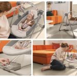 Lionelo Otto Βρεφικό ηλεκτρικό Ρηλάξ Cosy Gray 5902581658012