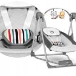 Lionelo Otto Βρεφικό ηλεκτρικό Ρηλάξ Cosy Gray 5902581658012