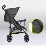 Lionelo Elia Βρεφικό Καρότσι Μπαστούνι Graphite 5902581658876