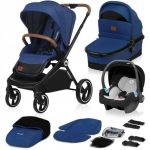 Lionelo Mika Καρότσι Βρεφικό 3 σε 1 έως 22 kg  Blue Navy 5903771701778