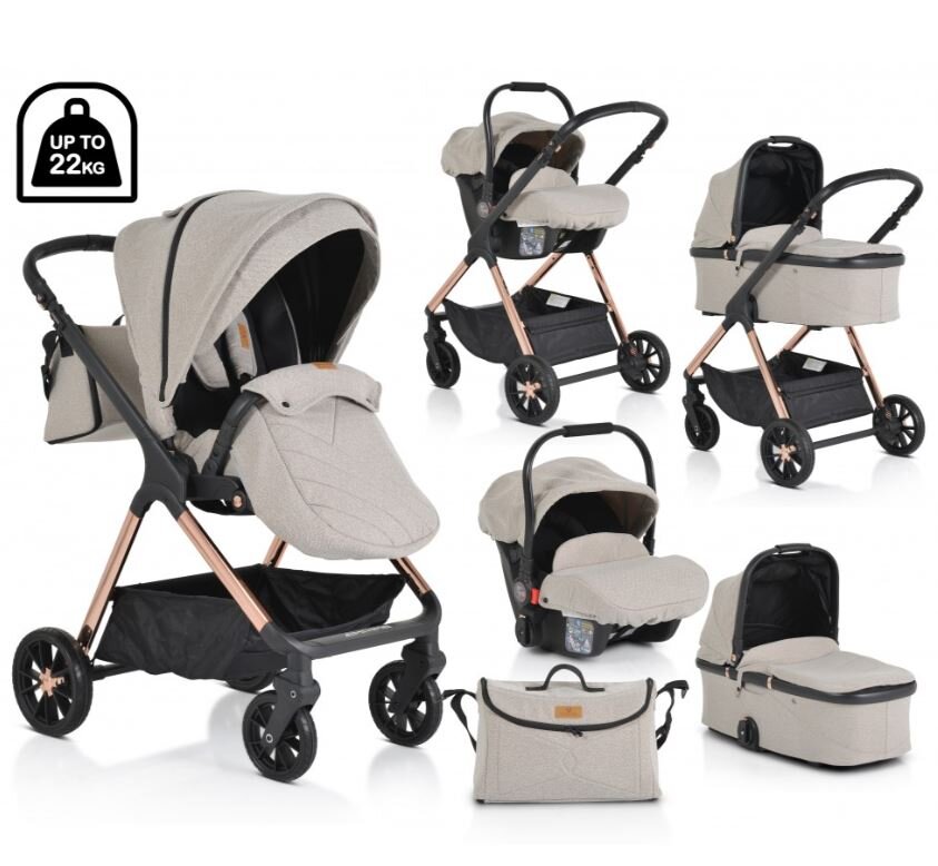 Cangaroo Empire Καρότσι 3 σε 1 Beige