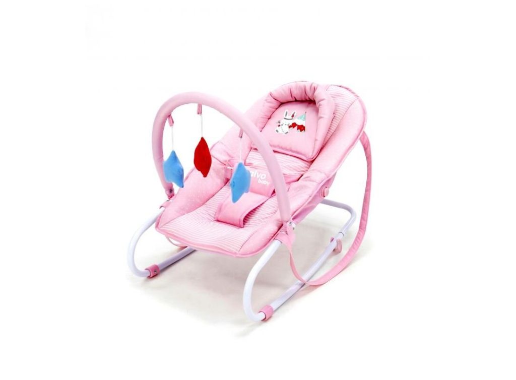 Asalvo Βρεφικό ρηλάξ Baby Baby Tippy Pink
