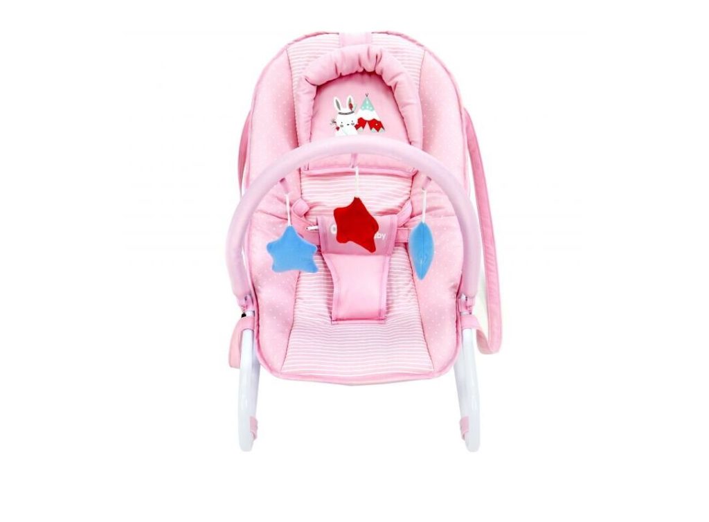 Asalvo Βρεφικό ρηλάξ Baby Baby Tippy Pink