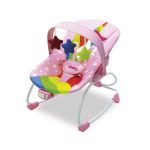 Asalvo Evolutive Βρεφικό ρηλάξ Με Δόνηση και Μελωδίες Unicorn Pink