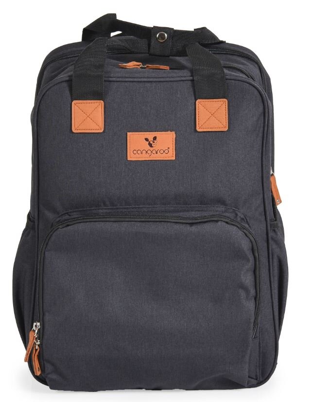 Cangaroo Liana τσάντα backpack - αλλαξιέρα 2 σε 1 Black