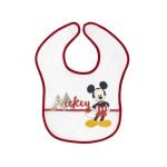 Interbaby Disney Σαλιάρα Πλαστική Τύπωμα Σετ 2 Τεμ MK-BIBPACK2-1-20