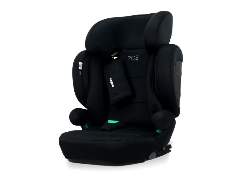Asalvo Poe i-Size Κάθισμα Αυτοκινήτου Ιsofix 100-150cm/15-36kg Black