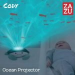 Zazu CODY Κάβουρας Προτζέκτορας με Κίνηση Ψαριών Κύματα 3 Στάδια Ύπνου & Λευκοί Ήχοι Θάλασσας