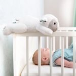 Zazu KidsΑρνάκι Νανουρίσματος με Χτύπους Καρδιάς Λευκούς Ήχους