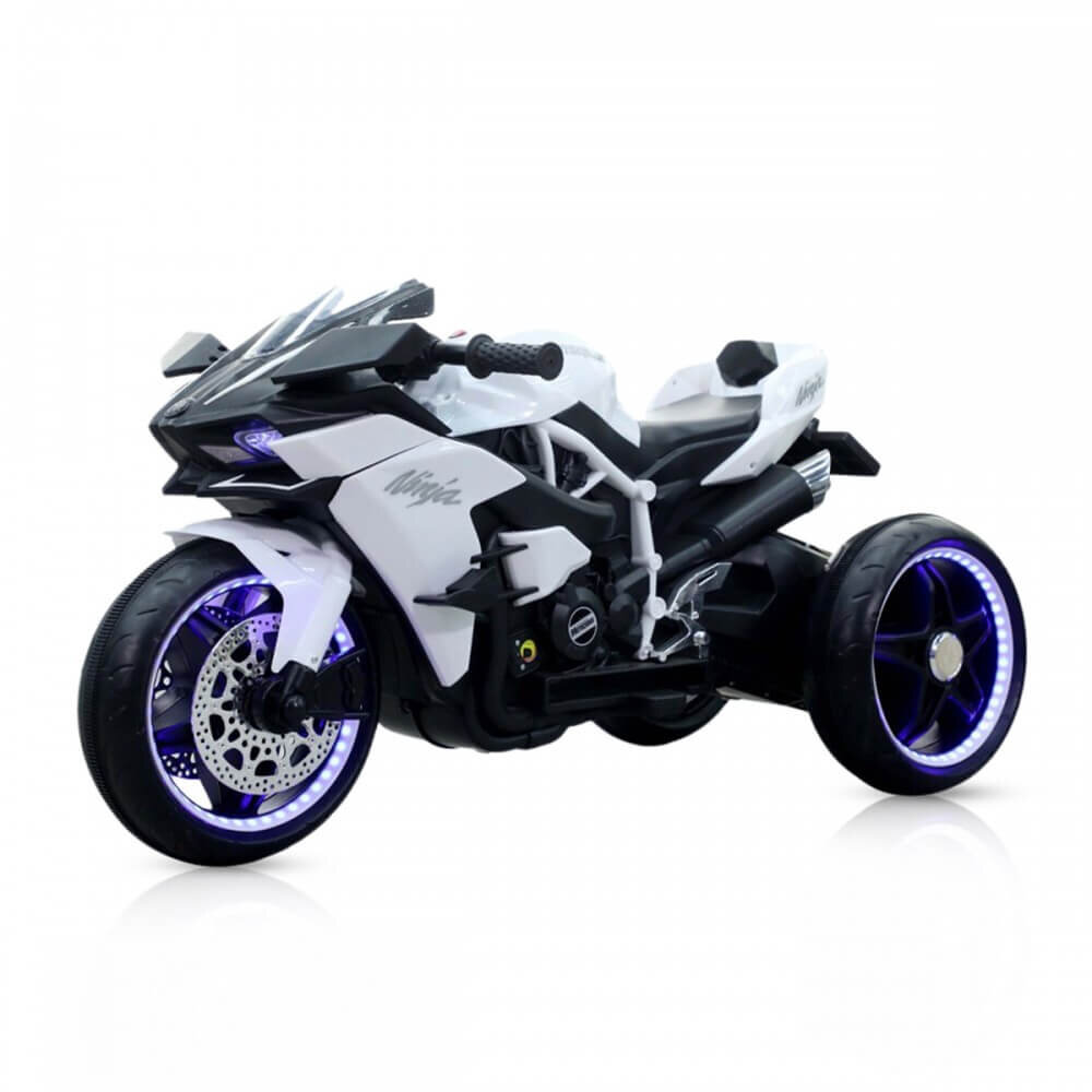 Cangaroo Ninja Παιδική Ηλεκτροκίνητη Μηχανή 12v White