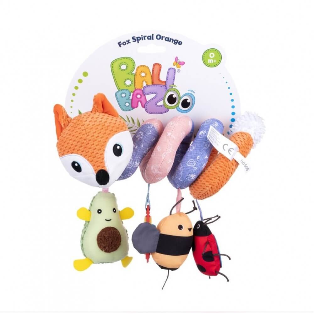 Cangaroo Fox Crib Spiral Orange