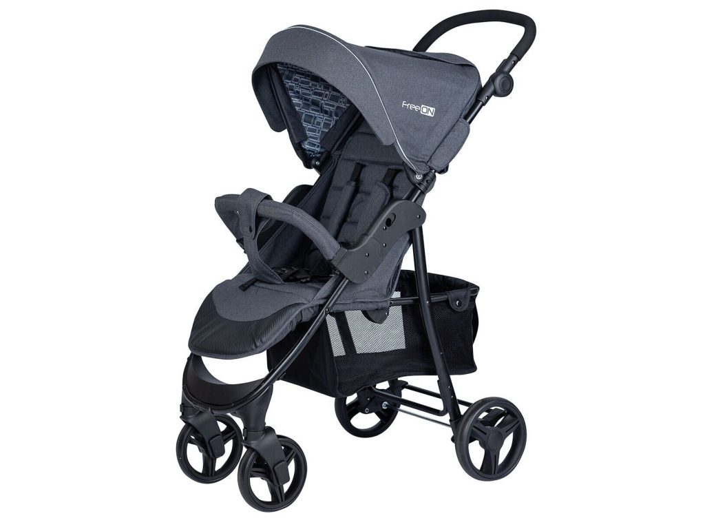 Freeon Action Duo Βρεφικό Καρότσι 2 σε 1 Dark Grey