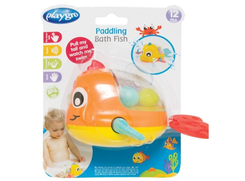 Freeon Fish Παιχνίδι Μπάνιου Ψαράκι Πού Κολυμπάει