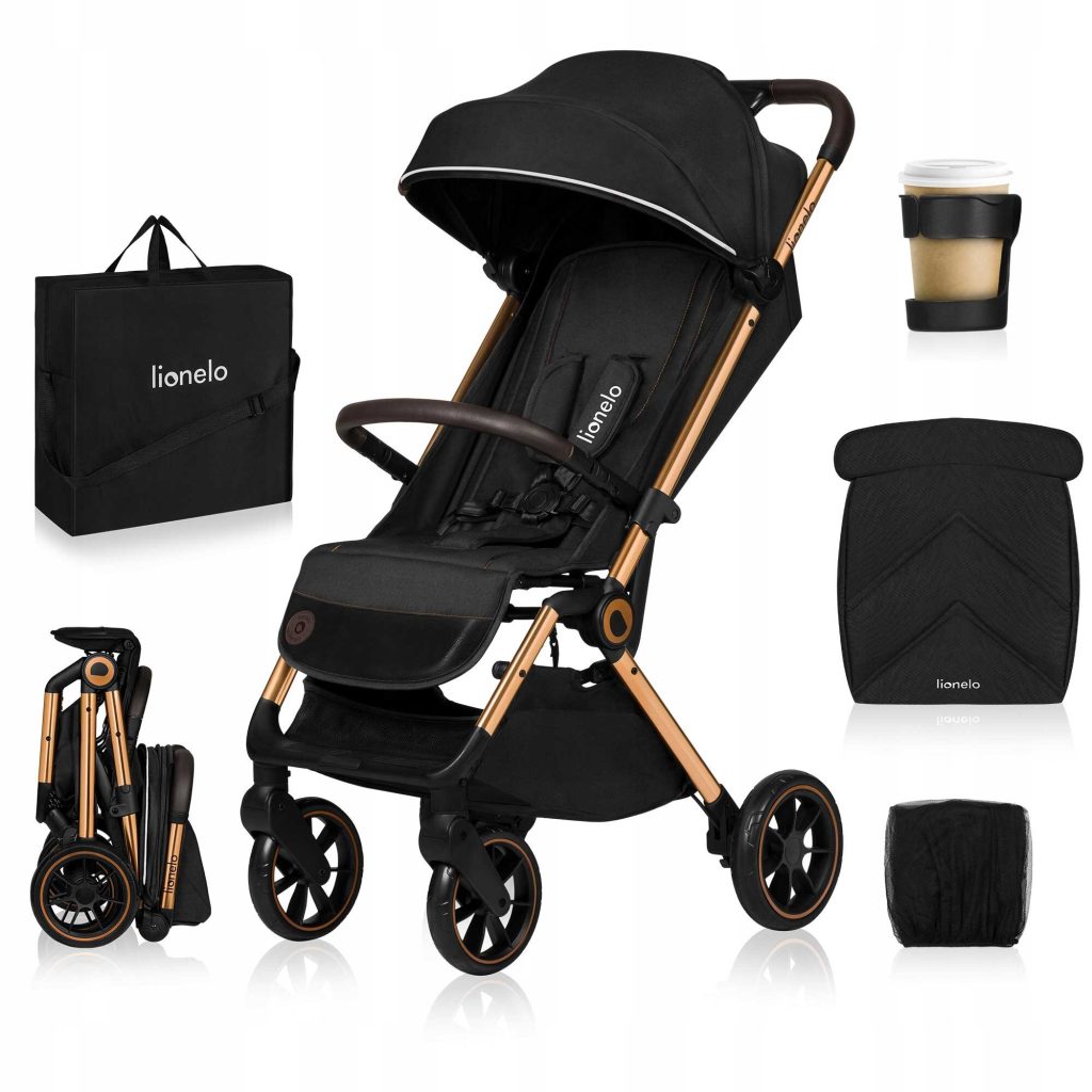 Lionelo Cloe Καρότσι Ταξιδίου έως 22kg Black Onyx