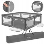 Lionelo Willow XL Παρκοκρέβατο Gray Congrete