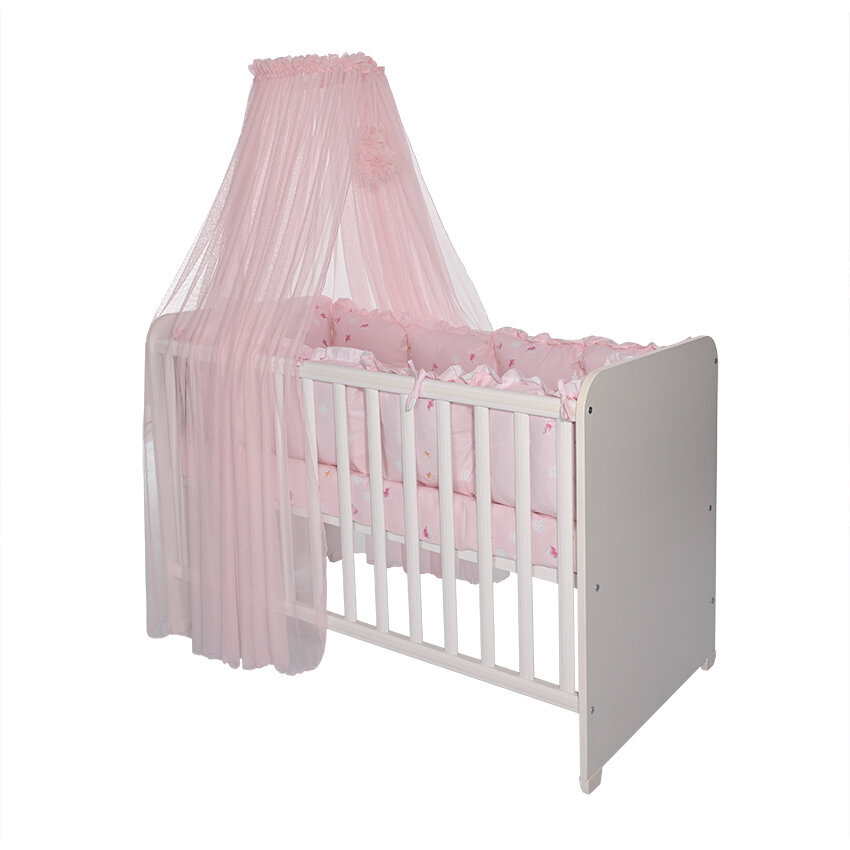 Lorelli Pom Pom Κουνουπιέρα Κούνιας Pink