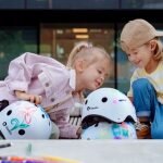 Lionelo “Helmet” Παιδικό Κράνος Ποδηλασίας 50-56cm Blue Sky