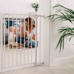 Lionelo Truus Slim Πόρτα Ασφαλείας Gray Graphite Natural