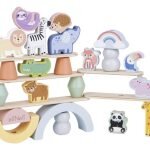 Eli Neli Montessori Animals Ξύλινο Εκπαιδευτικό Παιχνίδι Ισορροπίας