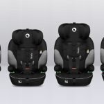 Lionelo Levi One i-size Κάθισμα Αυτοκινήτου 76cm-150cm/9-36kg Black Gray