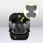 Lionelo Levi One i-size Κάθισμα Αυτοκινήτου 76cm-150cm/9-36kg Black Gray