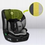 Lionelo Levi One i-size Κάθισμα Αυτοκινήτου 76cm-150cm/9-36kg Black Gray