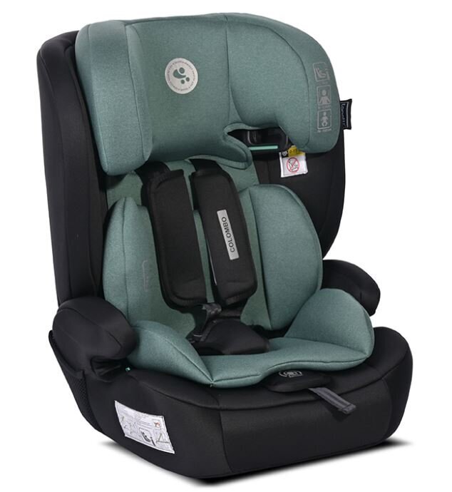 Lorelli Colombo i-size Κάθισμα Αυτοκινήτου 76cm-150cm/9-36kg Green Pine