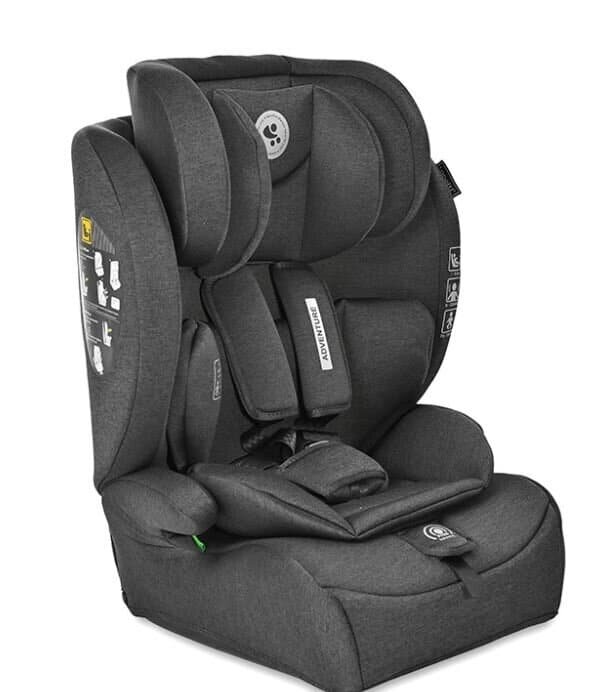 Lorelli Adventure i-size Κάθισμα Αυτοκινήτου 76cm-150cm/9-36kg Black Jasper
