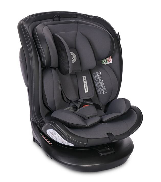 Lorelli Aviator i-size 40-150cm κάθισμα αυτοκινήτου isofix Gray