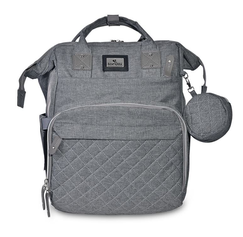 Lorelli Danny Backpack Τσάντα Αλλαξιέρα Gray