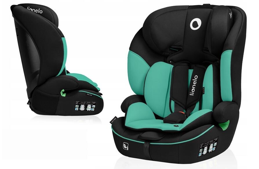 Lionelo Levi i-size Κάθισμα Αυτοκινήτου 76cm-150cm/9-36kg Green Emerald