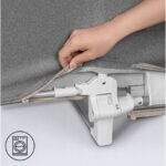 Lionelo Lora Προστατευτικό Κρεβατιού Travel 45X105cm Beige Sand