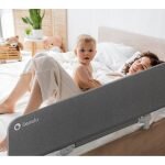Lionelo Lora Προστατευτικό Κρεβατιού Travel 45X105cm Beige Sand