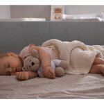 Lionelo Lora Προστατευτικό Κρεβατιού Travel 45X105cm Beige Sand