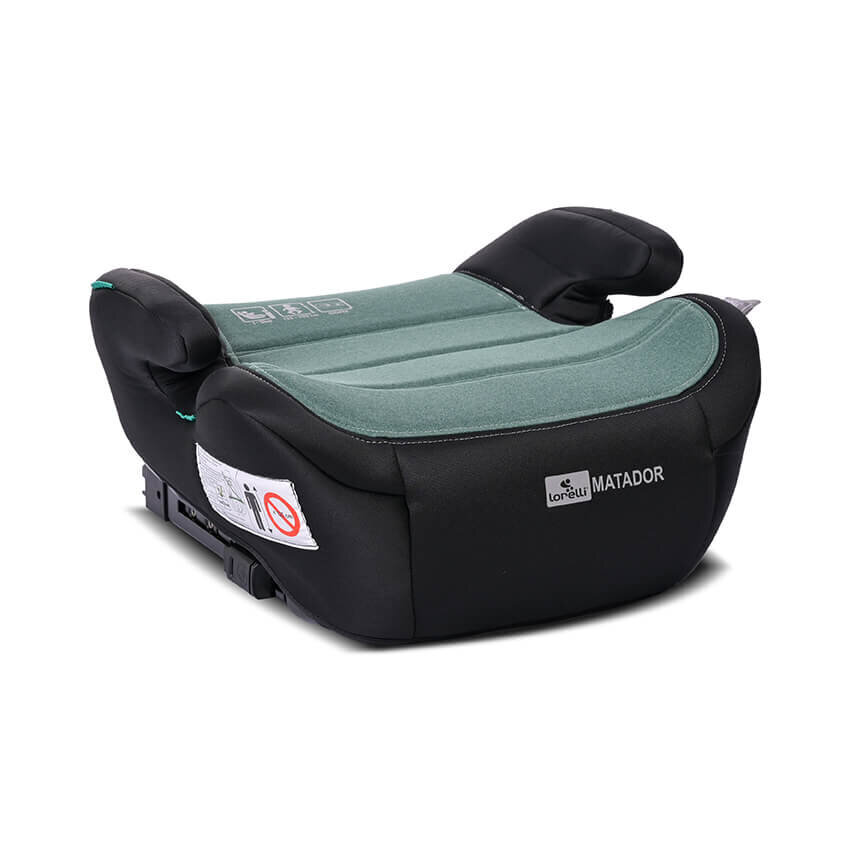 Lorelli Matador i-size κάθισμα αυτοκινήτου isofix 125-150cm/22-36kg Green Pin