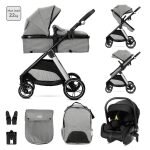 Lorelli Aspen Καρότσι 3 σε 1 έως 22kg Grey