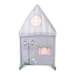 Lorelli Sweet Home With Roof Παρκοκρέβατο Grey