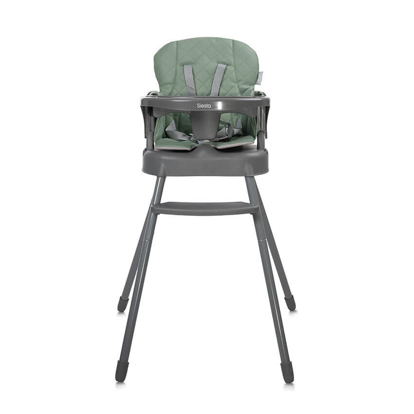 Lorelli Siesta Καρεκλάκι Φαγητού 3in1 Green Leather