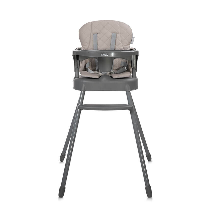 Lorelli Siesta Καρεκλάκι Φαγητού 3in1 Beige Leather