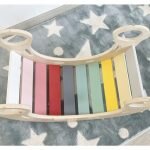 EliNeli Montessori Ξύλινη Σανίδα Ισορροπίας 5 σε 1