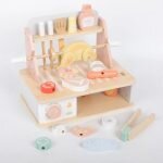 EliNeli Montessori Ξύλινη ψησταριά για παιδιά με αξεσουάρ – Set BBQ