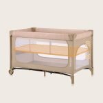 Lionelo Yasmin Easy Fold Παρκοκρέβατο 2 Επιπέδων Olive Green