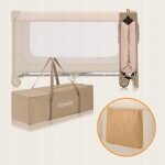 Lionelo Yasmin Easy Fold Παρκοκρέβατο 2 Επιπέδων Olive Green