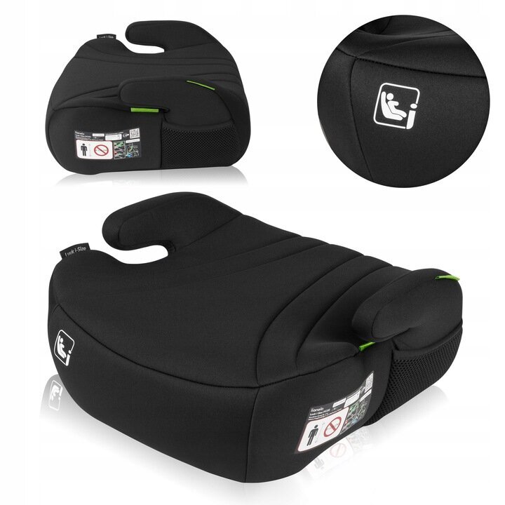 Lionelo Luuk i-Size κάθισμα αυτοκινήτου 125-150cm/22-36kg Black