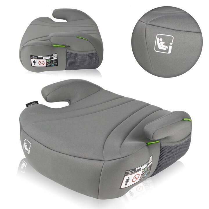 Lionelo Luuk i-Size κάθισμα αυτοκινήτου 125-150cm/22-36kg Gray