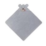 Interbaby Happy Bear Μπουρνούζι Κάπα Grey
