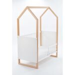 Drewex Little House Κούνια  White/Oak