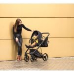 Adamex Belissa Special Edition Πολυκαρότσι 2 In1 Black-Silver