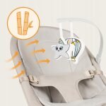 Lionelo Lilac Βρεφικό Ρηλάξ Beige Sand
